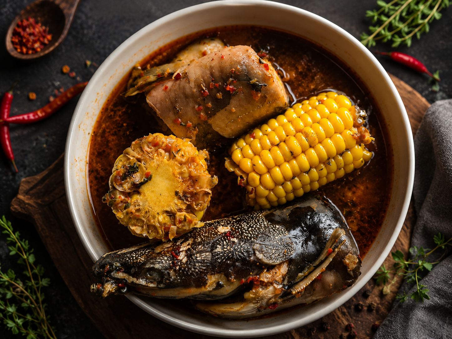 Catfish peppersoup